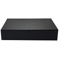 5 Star Office Classic Box File Black (Pack of 10)