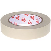 5 Star Masking Tape, 25mm x 50m, Pack of 6