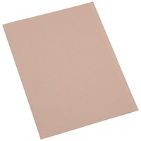 5 Star A4 Square Cut Folders, 250gsm, Buff, Pack of 100