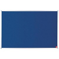 5 Star Noticeboard, Aluminium Trim, W1200mmxH900mm, Blue