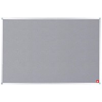 5 Star Noticeboard, Aluminium Trim, W1200mmxH900mm, Grey