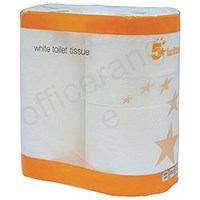 5 Star Toilet Tissue, 2-Ply, 200 Sheets Per Roll, Pack of 36