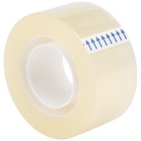 5 Star Small Clear Tape Rolls, 25mm x 33m, Pack of 6