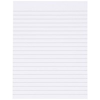 5 Star Value Memo Pad Ruled, 200x150mm, 80 Sheets, Pack of 10