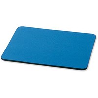 5 Star Mouse Mat, Rubber Sponge Backing, W248xD220mm, Blue