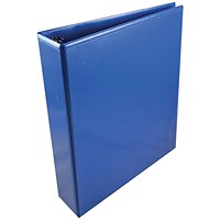 5 Star Office A4 Presentation Lever Arch File, 84mm Spine, Plastic, Blue