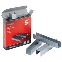 5 Star 23-12 Staples - Box of 1000