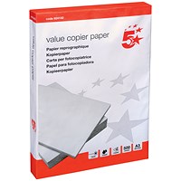 5 Star A3 Value Paper, White, 80gsm, Ream (500 Sheets)