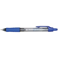 5 Star Retractable Gel Rollerball, Medium, Blue, Pack of 12