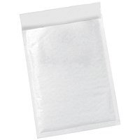 5 Star No.0 Bubble Bags, 140x195mm, Peel & Seal, White, Pack of 100