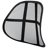 5 Star Mesh Back Support, Black