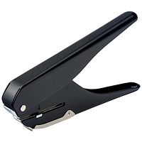 5 Star Single Hole Punch, 6mm, Capacity: 20 Sheets, Black