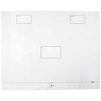 5 Star P29 Envelopes, Waterproof, 600x430mm, Peel & Seal, White, Box of 100