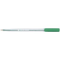 5 Star Ballpoint Pen, Green, Pack of 20