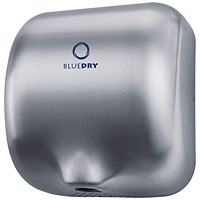 Bluedry Eco Hand Dryer, Brushed Stainless Steel