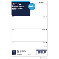 Filofax A5 Refill, Week To View, 2025
