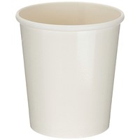 Heavy Duty PP Lined Soup Cup, 16oz, White, Pack of 500