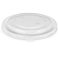 Round PET Lid, Assorted Sizes, Clear, Pack of 300