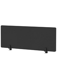 Air Desktop Screen, 1200 x 400mm, Charcoal