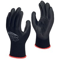 Polyco Matrix P Grip Gloves, XL, Black