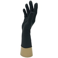 Bodyguards GL896 Black Nitrile Powder Free Disposable Gloves, XL, Black, Pack of 10