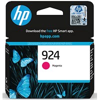 HP 924 4K0U4NE Ink Cartridge, Magenta