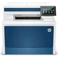 HP Color Laserjet Pro MFP 4302DW A4 Wireless Multifunctional Colour Laser Printer, White and Blue HP Color Laserjet Pro MFP 4302DW A4 Wireless Multifunctional Colour Laser Printer, White and Blue
