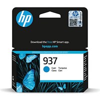 HP 937 Ink Cartridge Cyan 4S6W2NE