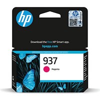 HP 937 Ink Cartridge Magenta 4S6W3NE