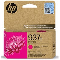 HP 937E EvoMore Ink Cartridge High Yield Magenta 4S6W7NE