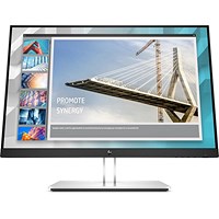 HP E-Series E24i G4 Wuxga LED Monitor, 24 Inch, Black/Silver