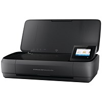 HP Officejet 250 A4 Wireless Multifunctional Mobile Colour Printer, Black