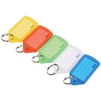Helix Assorted Sliding Key Fobs, Large, Assorted, Pack of 50