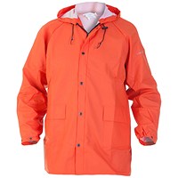 Hydrowear Selsey Hydrosoft Waterproof Jacket, Orange, 3XL