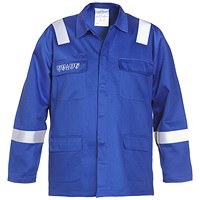 Hydrowear Melk Multi Cvc Flame Retardant Anti-Static Jacket, Royal Blue, 36