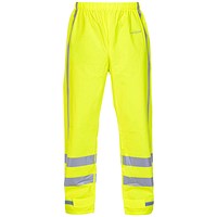 Hydrowear Nagoya Multi Hydrosoft Flame Retardant Anti-Static High Visibility Waterproof Trousers, Saturn Yellow, Large