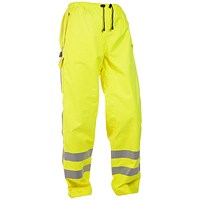 Hydrowear Miami Multi Simply No Sweat Flame Retardant Anti-Static Waterproof Trousers, Saturn Yellow, 3XL