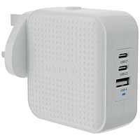 HyperJuice 70W USB-C GaN Travel Charger, White HyperJuice 70W USB-C GaN Travel Charger, White