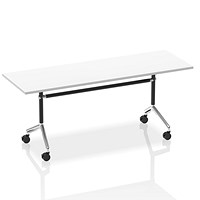 Impulse Rectangular Tilt Table, 1800mm Wide, White