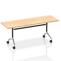 Impulse Rectangular Tilt Table, 1800mm Wide, Maple