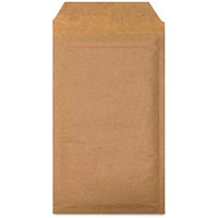 Jiffy Ocean Green Uncoated Mailers, 1/A, Brown, Pack of 200