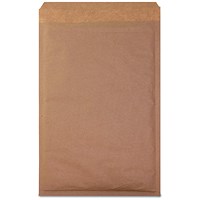 Jiffy Ocean Green Uncoated Mailers, 3/C, Brown, Pack of 100