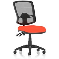 Eclipse Plus II Deluxe Mesh Back Operator Chair, Tabasco Orange