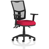 Eclipse Plus III Mesh Back Operator Chair, Height Adjustable Arms, Bergamot Cherry