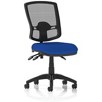 Eclipse Plus III Deluxe Mesh Back Operator Chair, Stevia Blue