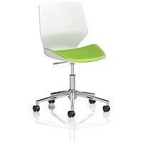 Florence Operator Chair, Myrrh Green Fabric Seat