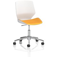 Florence Operator Chair, Senna Yellow Fabric Seat