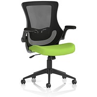 Orbit Mesh Back Operator Chair, Flip Up Arms, Myrrh Green