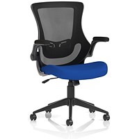 Orbit Mesh Back Operator Chair, Flip Up Arms, Stevia Blue