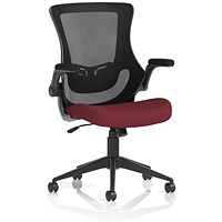 Orbit Mesh Back Operator Chair, Flip Up Arms, Ginseng Chilli